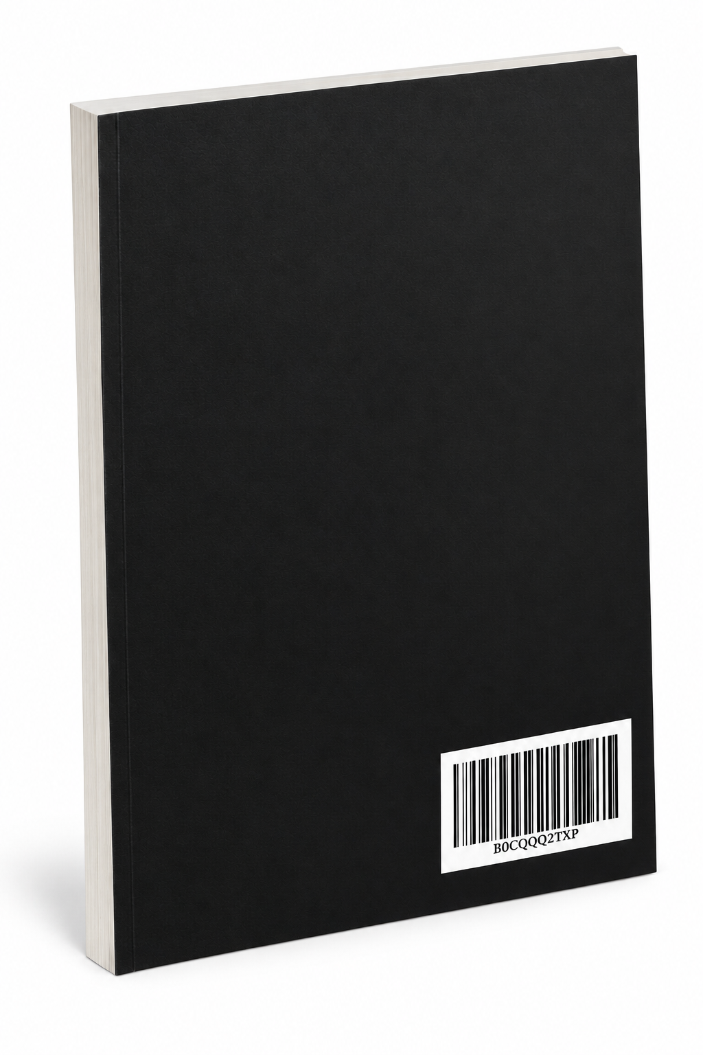 Journal back cover